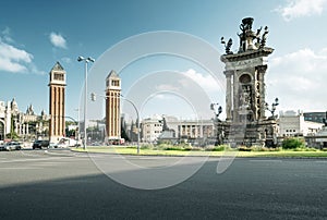 Barcelona, Square of Spain