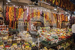 Barcelona - St Joseph Food Market - Spain.