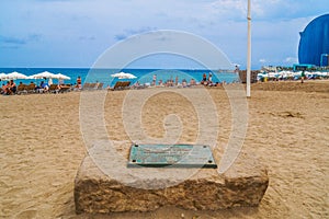 Barceloneta Beach Barcelona,spain