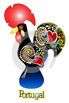 Barcelos Portuguese Rooster photo