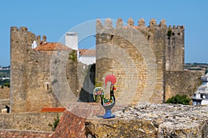 Barcelos Rooster. Obidos, Portugal photo