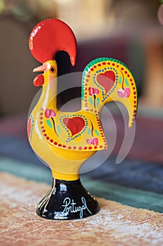 Barcelos rooster traditional Portuguese photo
