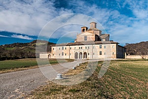 The Barco Ducale of Urbania Pesaro-Urbino province, an old noble hunting palace belonged to the Montefeltro duke