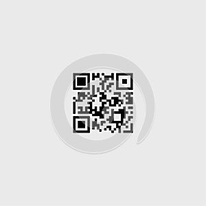 Barcode. Bar, code, coupon. Vector illustration. White background. EPS 10