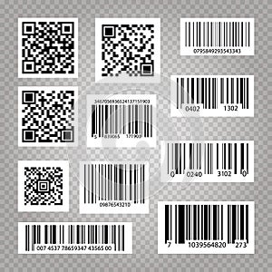 Barcodes collection. Vector