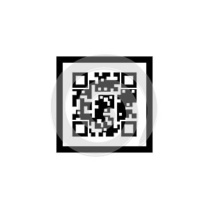 barcode check icon vector illustration template design