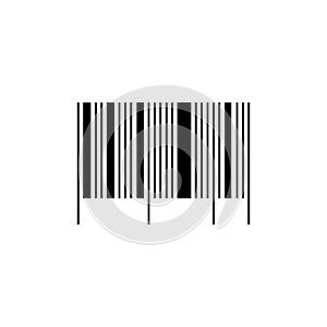 barcode check icon vector illustration template design