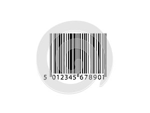 Barcode, code icon. Vector illustration, flat design