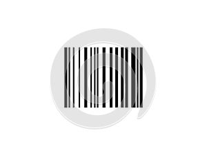 Barcode, code icon. Vector illustration, flat design