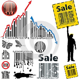 Barcode design elements