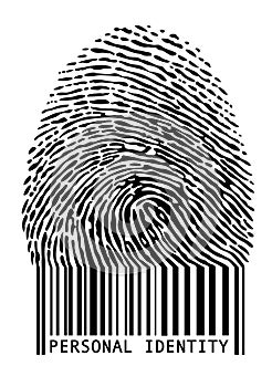 Barcode fingerprint,