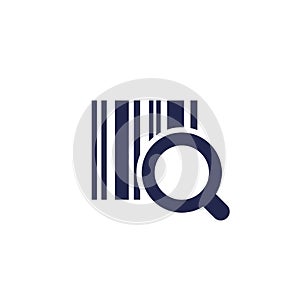 barcode identify or search icon