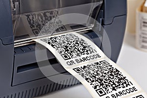 Barcode label printer