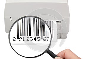 Barcode label printer
