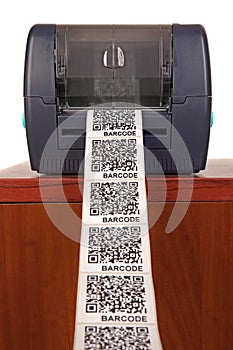 Barcode label printer
