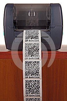 Barcode label printer