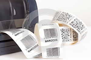 Barcode label printer
