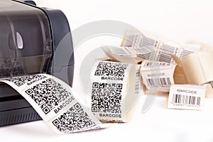 Barcode label printer