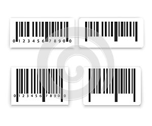 Barcode label set