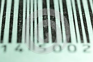 Barcode like background. macro photo
