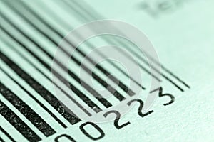 Barcode like background. macro photo