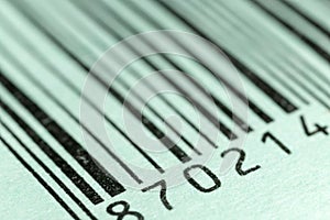 Barcode like background. macro photo