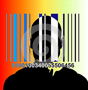 Barcode And Man 6