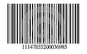Barcode.Barcode vector.A simple black barcode like it is used on nearly all products