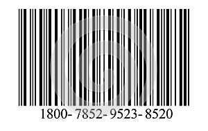 Barcode.Barcode vector.A simple black barcode like it is used on nearly all products
