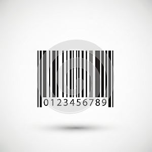A barcode with the numerical sequence 
