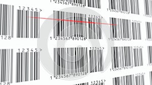 Barcode scan page many