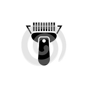 Barcode Scanner Flat Vector Icon