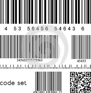 Barcode set photo