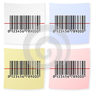 Barcode sticker