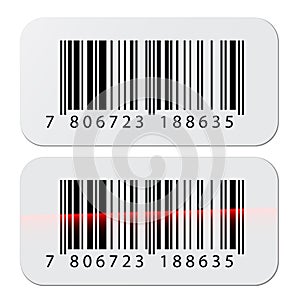 Barcode stickers
