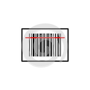 Barcode vector design template illustration