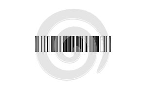 Barcode - vector icon photo