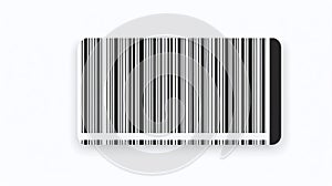 Barcode on White Background