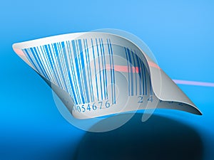 Barcodes sticker label