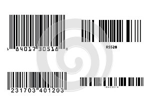 Barcodes vector