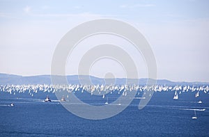 The Barcolana regatta