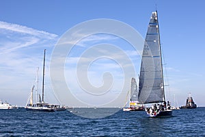 The Barcolana regatta 2010