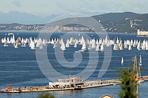 The Barcolana regatta