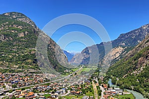 Bard Village, Aosta Valley, Italy