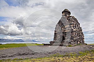 Bardar Saga Snaefellsnes Statue, Iceland photo