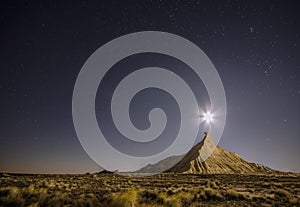 Bardenas night