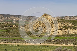 Bardenas Reales desert in Spain