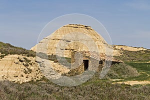 Bardenas Reales desert in Spain