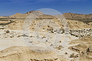 Bardenas Reales desert in Spain