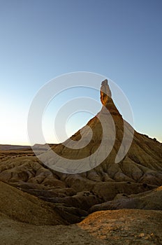 Bardenas Reales is a Spanish Natural Park
